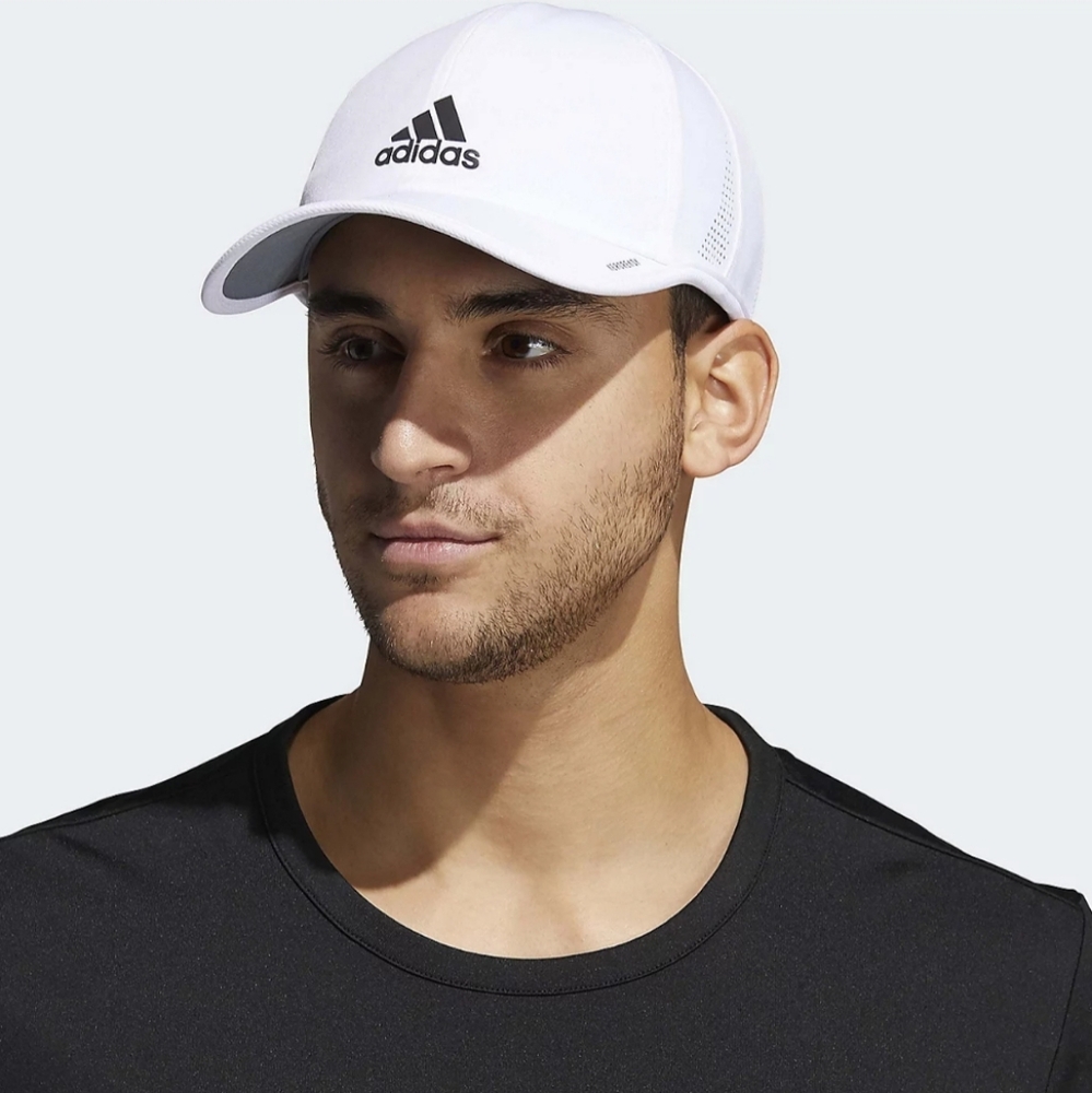 Mens Adidas Adizero Climacool White hat